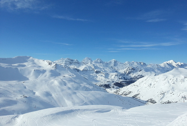 Visitamos la estación de esquí de Astún, en el Pirineo aragonés