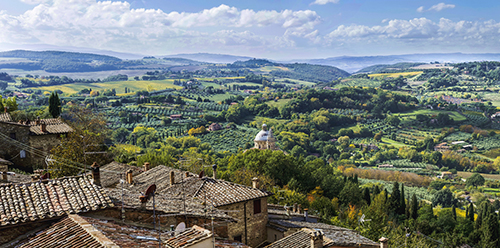 Montepulciano, un bonito pueblo de la Toscana italiana