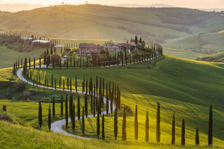 Una ruta en caravana por la Toscana italiana
