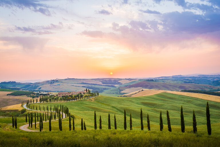 Una inolvidable ruta en coche por la Toscana