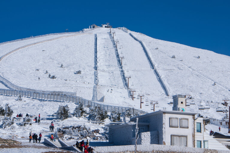 La estación de esquí de Navacerrada, a un paso de Madrid