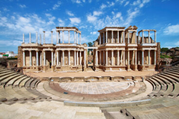 Algunas curiosidades del teatro romano de Mérida