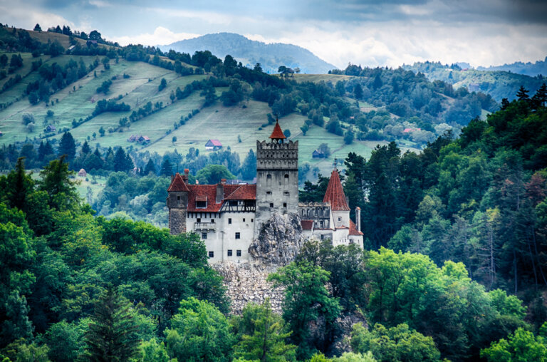 El castillo de Bran, más conocido como… el castillo de Drácula
