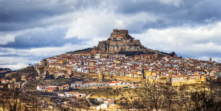 Visitamos el imponente castillo de Morella en Castellón