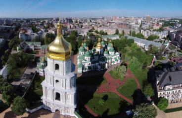 Dónde comer cerca de la Catedral de Santa Sofía de Kiev