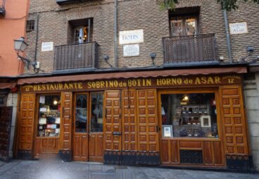 Restaurante Sobrino de Botín en Madrid, el más antiguo del mundo