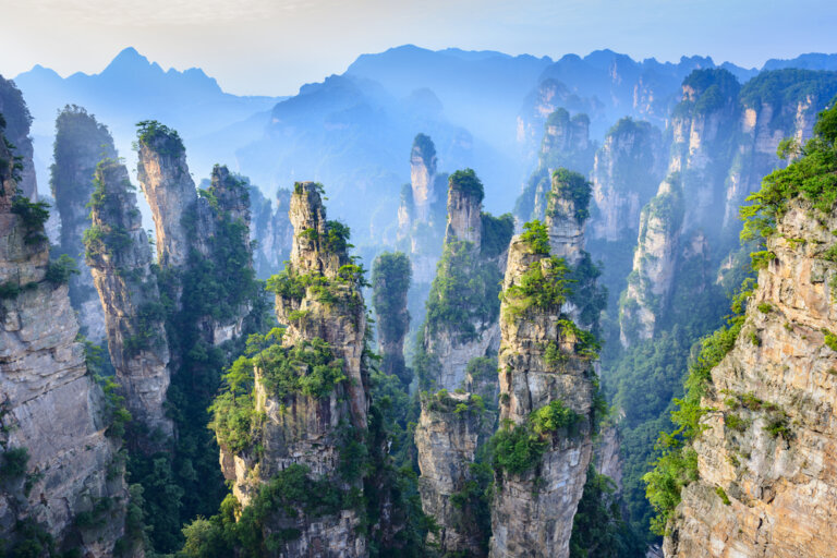 Espacios naturales en China que te sorprenderán