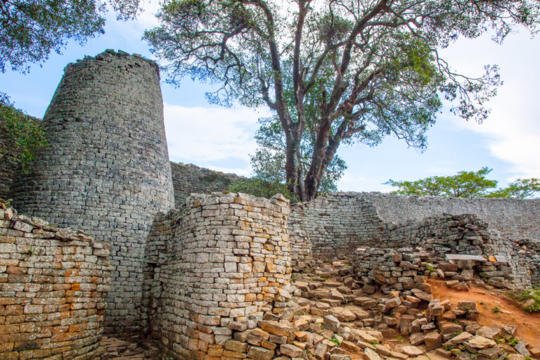 La piedra precolonial de África, el Gran Zimbabue