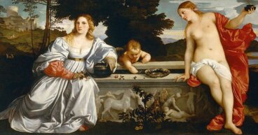 Viajamos por la obra de Tiziano Vecellio, pintor renacentista