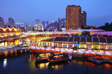 Clarke Quay, visitamos la zona de ocio de Singapur