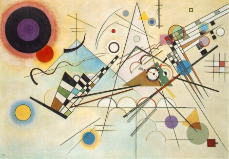 Composición 8 de Wassily Kandinsky