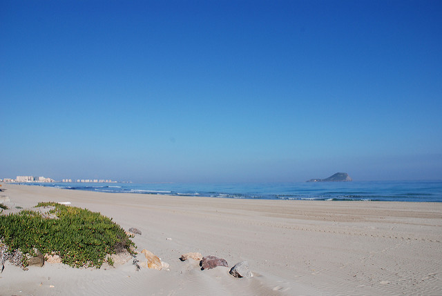 Disfrutamos de las playas de La Manga en Murcia