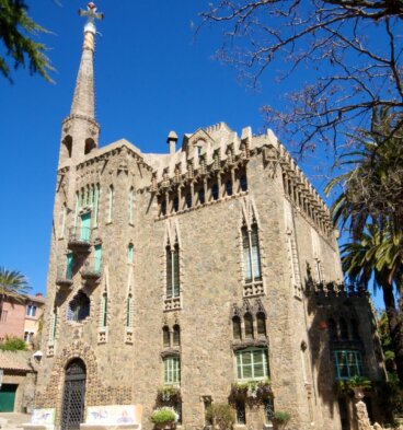 La torre Bellesguard en Barcelona, una joya de Gaudí
