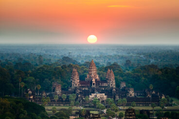 Los mejores amaneceres del mundo en Siem Riep, Camboya
