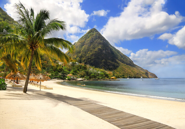 La isla de Santa Lucía, visitamos una joya del Caribe