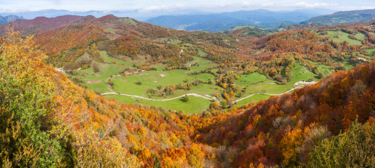 La Zona Volcánica de la Garrotxa, un paisaje único en Girona