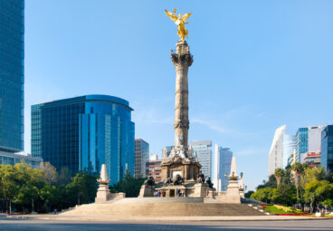 Visitamos el Ángel de la Independencia de México