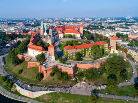 Colina de Wawel en Cracovia