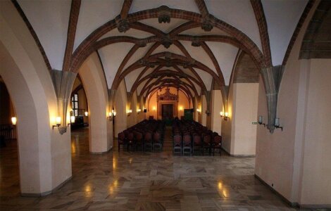 Interior del ayuntamiento de Wroclaw