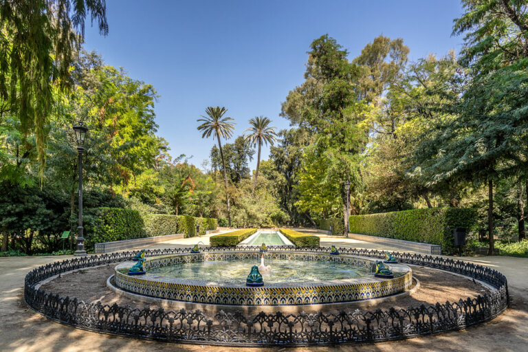El Parque de María Luisa de Sevilla y la Plaza de España