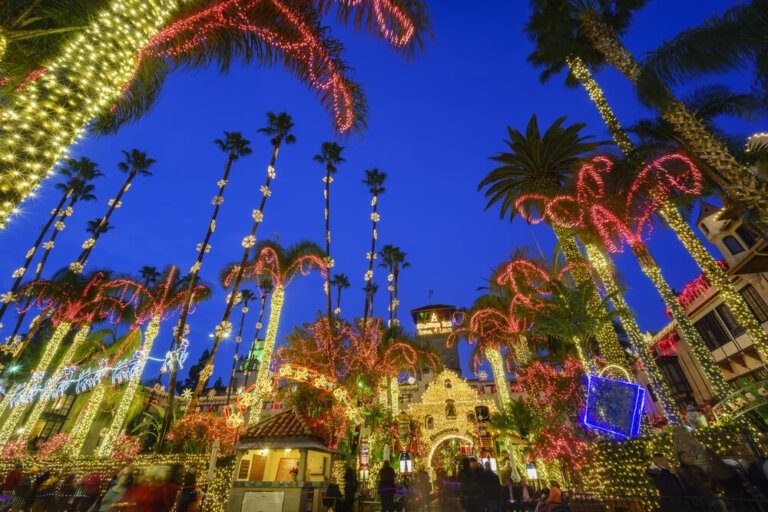 Vive una Navidad en California muy especial