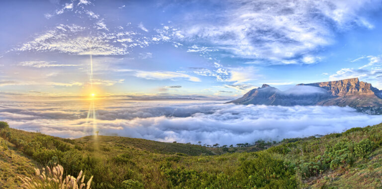 Asciende a la Table Mountain de Ciudad del Cabo