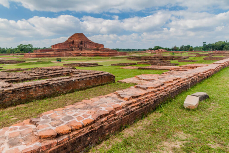 Visitamos las ruinas del vihara budista en Paharpur