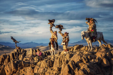Disfruta del famoso Festival del Águila en Mongolia