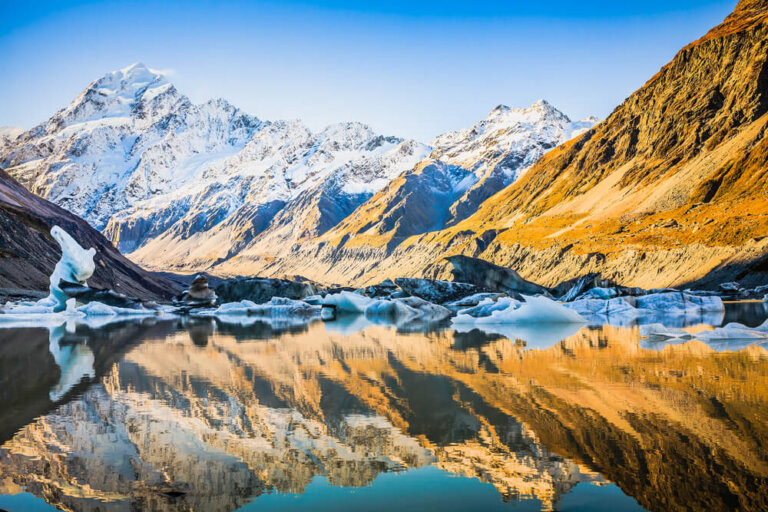 Visita el espectacular Parque Nacional Aoraki