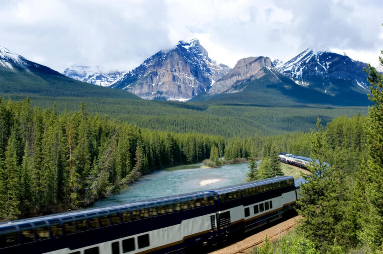 El lujo de un pasaje en el Rocky Mountaineer