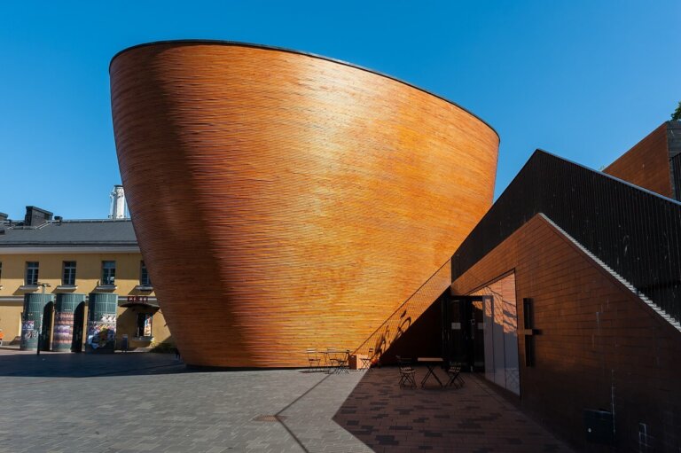 La Capilla del Silencio de Kamppi, un edificio original en Helsinki