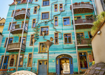 Kunsthofpassage: un hermoso rincón de Dresde