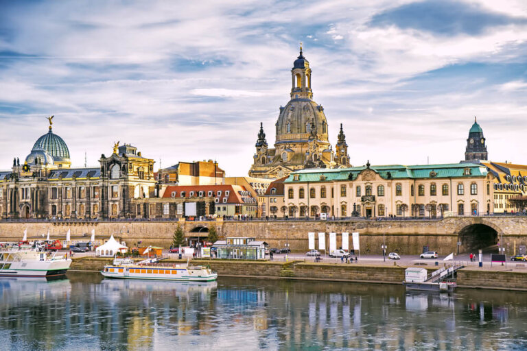La terraza de Brühl, la mejor vista de Dresde