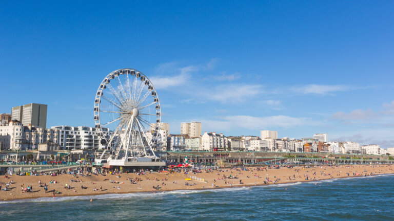 Descubre Brighton en Inglaterra y sus coloridas calles