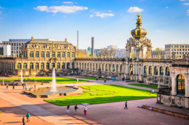 Zwinger, un bello palacio barroco en Dresde