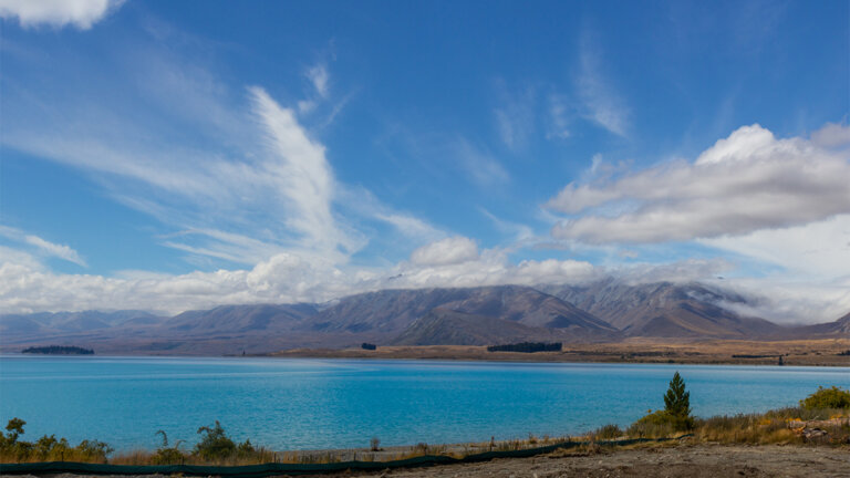Lago Tekapo, uno de los tesoros naturales de Nueva Zelanda