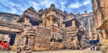 El estilo arquitectónico en los templos hindúes