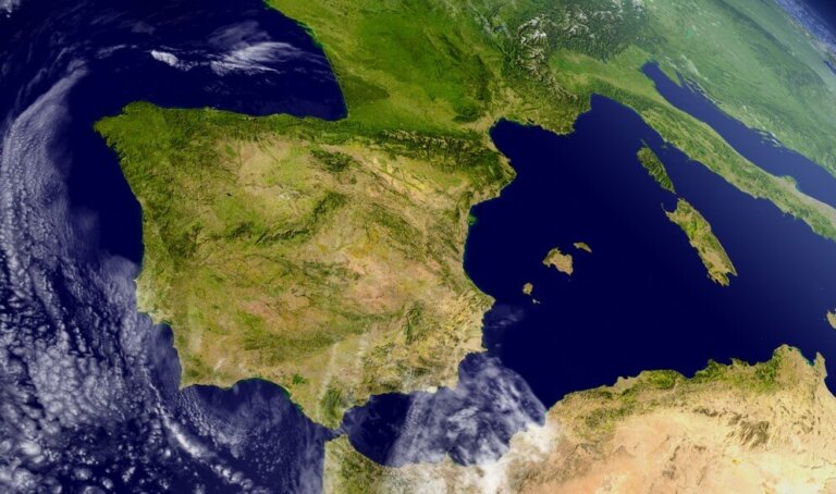 Geografía de la península ibérica y su organización territorial