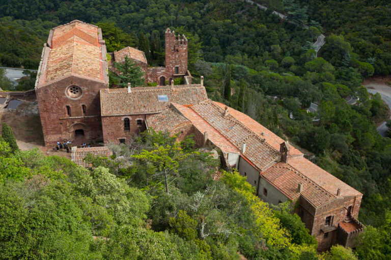 El castillo d'Escornalbou en la Costa Dorada