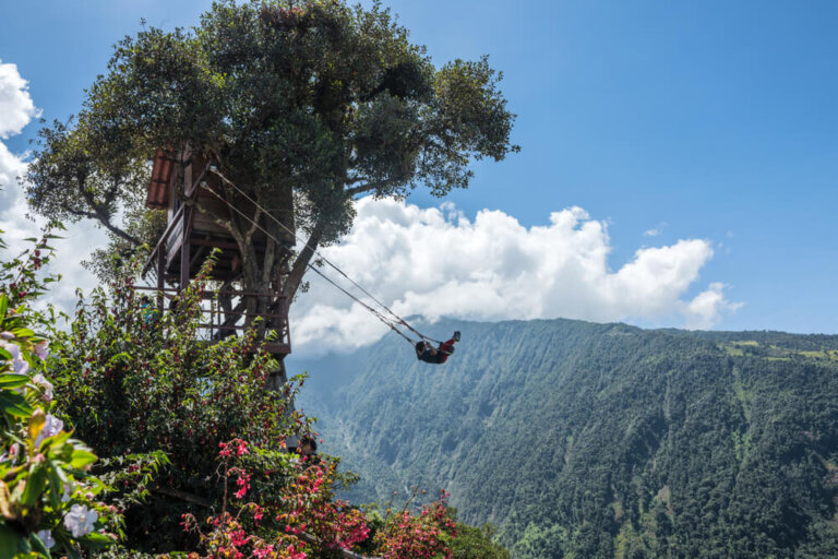 Columpio del fin del mundo en Ecuador: un sitio fantástico