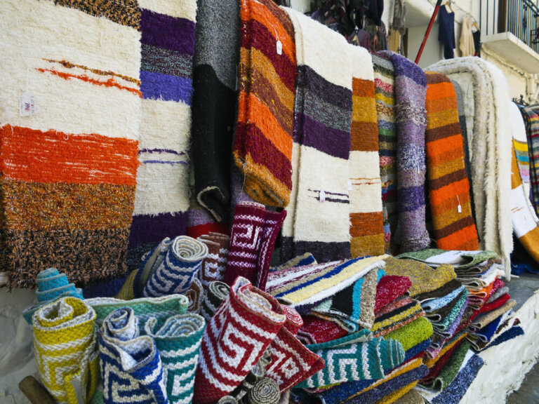 Tejidos tradicionales y jarapas de la Alpujarra