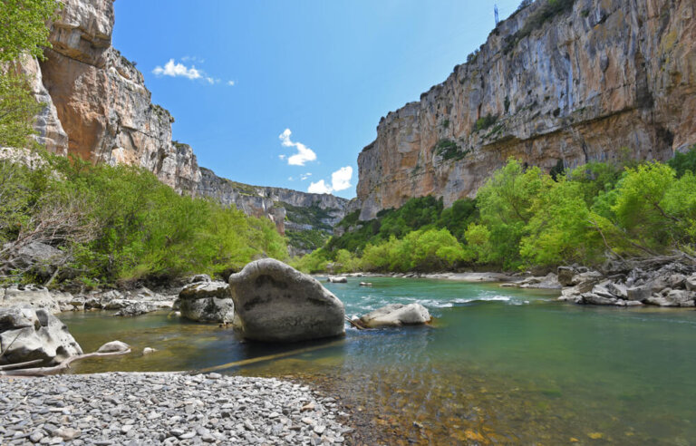 La Foz de Lumbier, un fabuloso cañón en Navarra