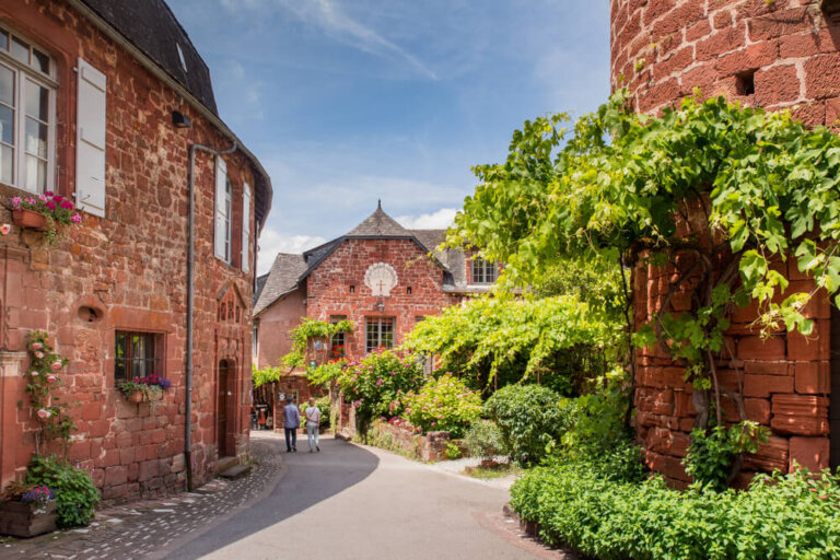 Collonges-la-Rouge, un bonito pueblo medieval en la Dordoña