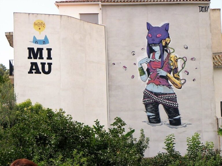 Fanzara en Castellón y su fabuloso arte urbano