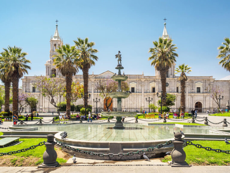 La plaza de Armas de Arequipa: el origen de una ciudad