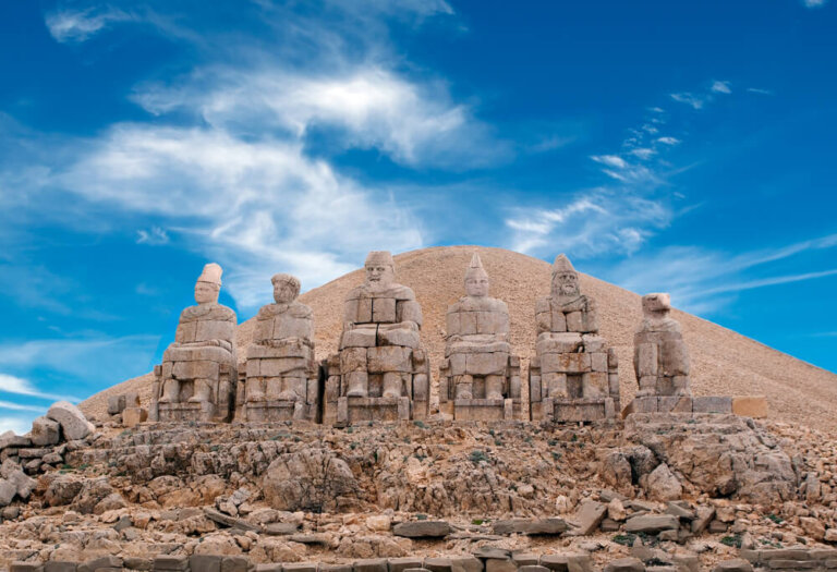 El monte Nemrut y sus singulares estatuas