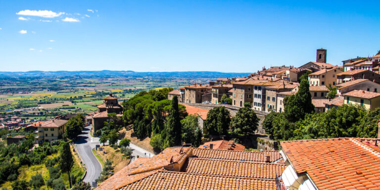 Cortona, un precioso pueblo en la Toscana