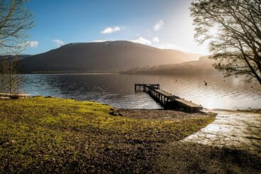 El Lago Earn y su propio sistema de mareas