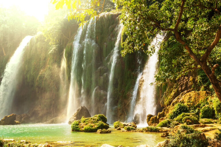 Las cataratas Ban Gioc: un hermoso paisaje