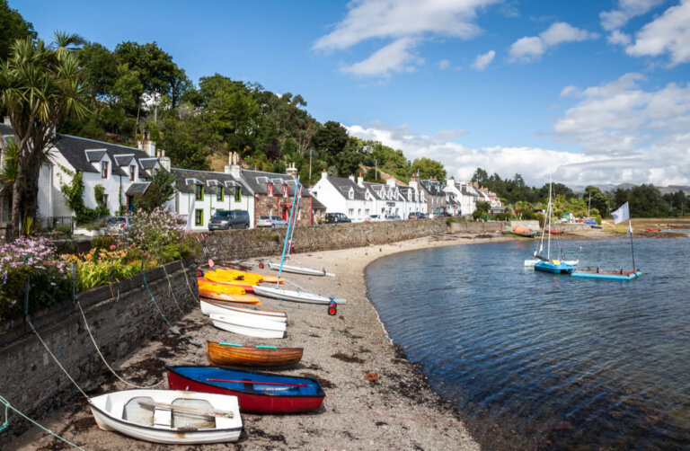 Plockton, un pequeño y encantador pueblo